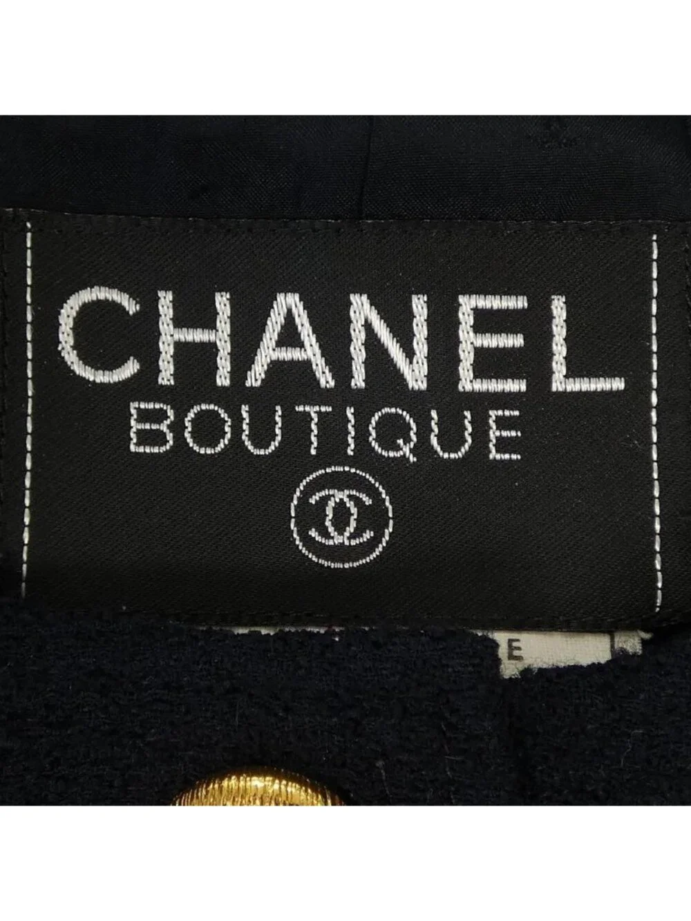 Chanel Vintage Suit Navy